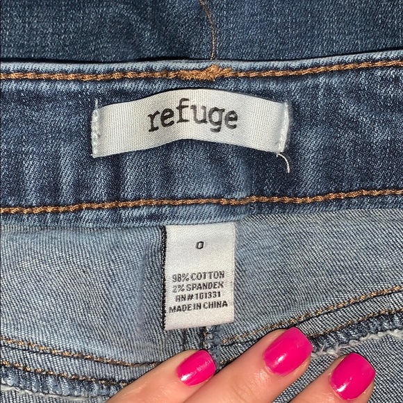 refuge Denim - Refuge skinny jeans with holes
